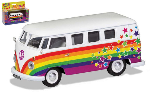 Corgi - VW CAMPERVAN PEACE LOVE AND WISHES 1:43 - Cod. CC02731