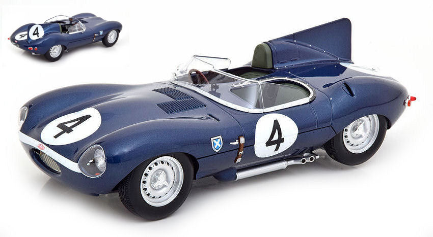 Cmr Classic Model Replicars - JAGUAR TYPE D N.4 WINNER LM 1956 R.FLOCKHART-N.SANDERSON 1:18 - Cod. CMR142