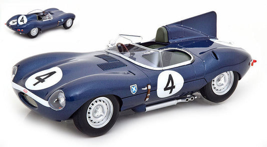 Cmr Classic Model Replicars - JAGUAR TYPE D N.4 WINNER LM 1956 R.FLOCKHART-N.SANDERSON 1:18 - Cod. CMR142