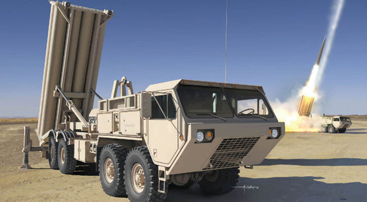 Dragon - M1120 TERMINAL HIGH ALTITUDE AREA DEFENSE MISSILE LAUNCHER KIT 1:35 - Cod. D3605