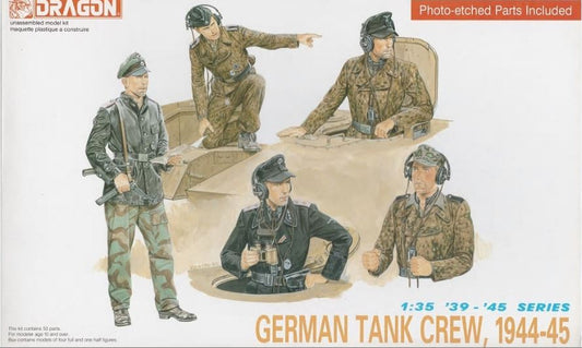 Dragon - GERMAN TANK CREW 1944-45 KIT 1:35 - Cod. D6014