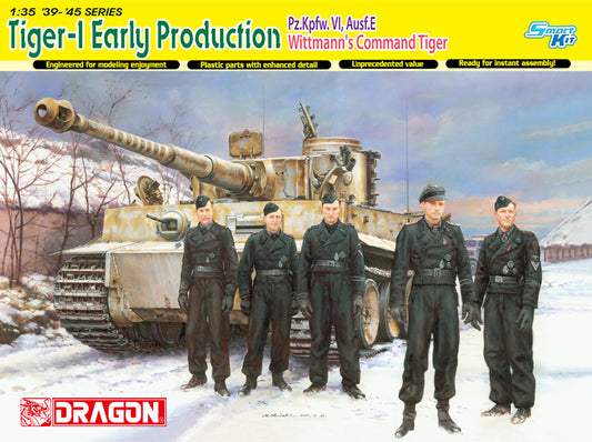 Dragon - TIGER I EARLY PRODUCTION Pz.Kpfw.VI,Ausf.E KIT 1:35 - Cod. D6730