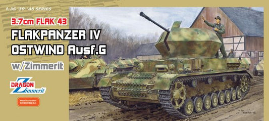 Dragon - FLAKPANZER IV OSTWIND 3,7 cm FLAK 43 KIT 1:35 - Cod. D6746