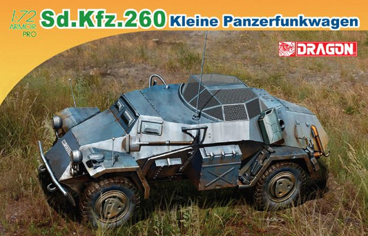 Dragon - SD.KFZ.260 KLEINE PANZERFUNKWAGEN KIT 1:72 - Cod. D7446