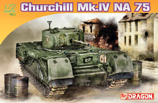 Dragon - CHURCHILL MK IV NA75 KIT 1:72 - Cod. D7507