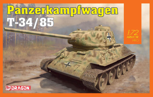 Dragon - PANZERKAMPFWAGEN T-34/85 KIT 1:72 - Cod. D7564