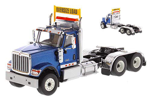 Diecast Master - HX520 TANDEM TRACTOR BLUE 1:50 - Cod. DM71004