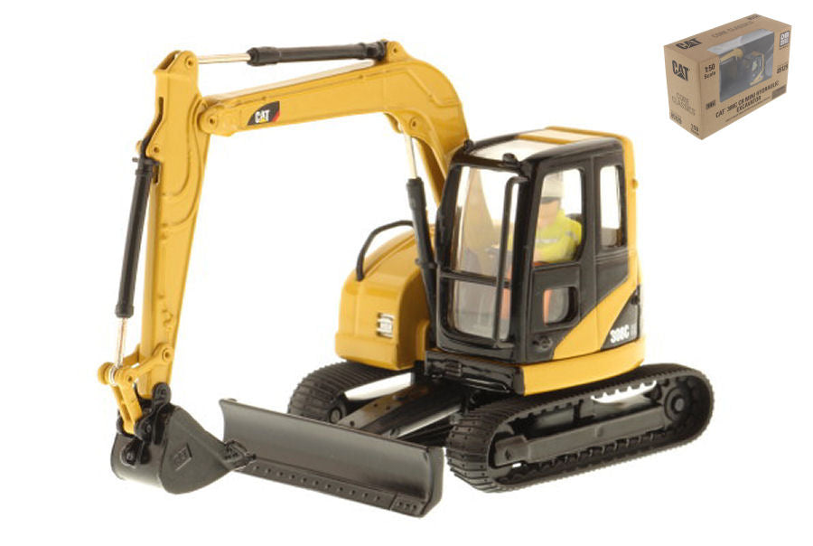 Diecast Master - CAT 308C MINI HYDRAULIC EXCAVATOR 1:50 - Cod. DM85129