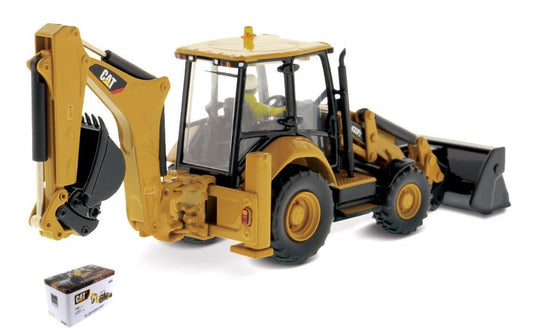 Diecast Master - CAT 432F2 SIDE SHIFT BACKHOE LOADER 1:50 - Cod. DM85249