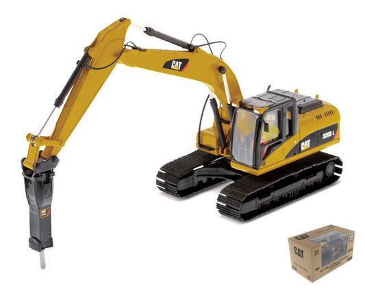 Diecast Master - CAT 320D L HYDRAULIC EXCAVATOR W/HAMMER 1:50 - Cod. DM85280