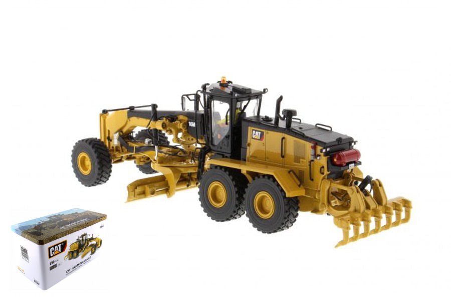 Diecast Master - CAT 16M3 MOTOR GRADER 1:50 - Cod. DM85507
