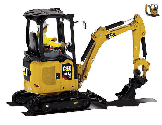 Diecast Master - CAT 301.7 CR HYDRAULIC EXCAVATOR 1:50 - Cod. DM85597