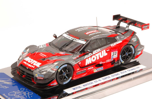 Ebbro - NISSAN GT-R N.23 CHAMPION SUPER GT500 2014 T.MATSUDA-R.QUINTARELLI 1:43 - Cod. EB45107