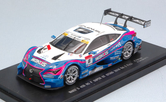 Ebbro - LEXUS RC F N.6 5th FUJI SUPER GT 500 2016 K.OSHIMA-A.CALDARELLI 1:43 - Cod. EB45457