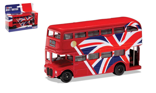 Corgi - CORGI BEST OF BRITISH LONDON BUS UNION JACK mm 123 1:64 - Cod. GS82336