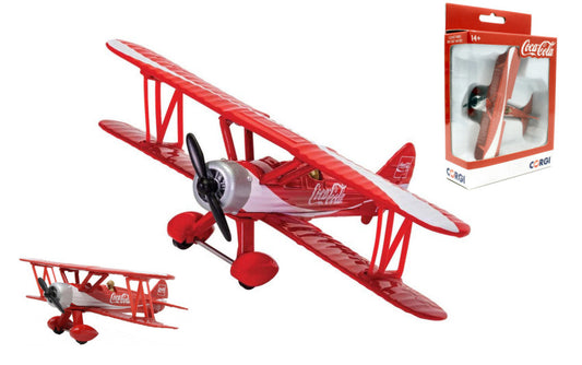 Corgi - COCA COLA STEARMAN cm 10 - Cod. GS99727