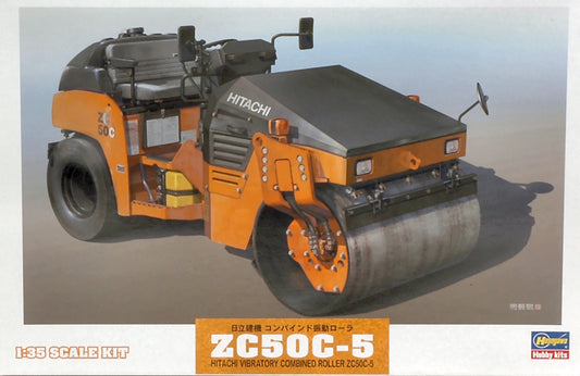 Hasegawa - VIBRATORY COMBINED ROLL HITACHI ZC50C5 KIT 1:35 - Cod. HA66002