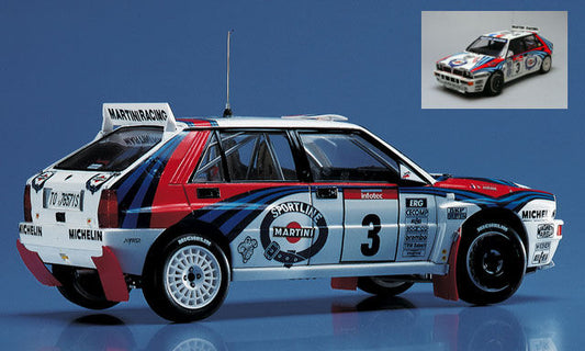 Hasegawa - LANCIA SUPER DELTA N.3 OR N.7 1992 WRC MAKES CHAMPION KIT 1:24 - Cod. HASCR15