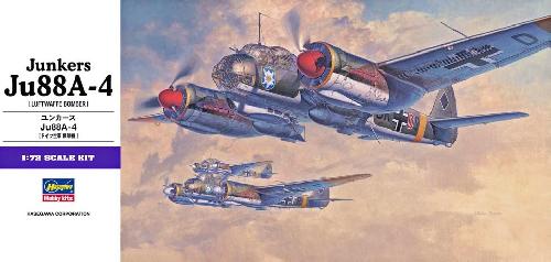 Hasegawa - JUNKERS JU88A-4 KIT 1:72 - Cod. HASE25