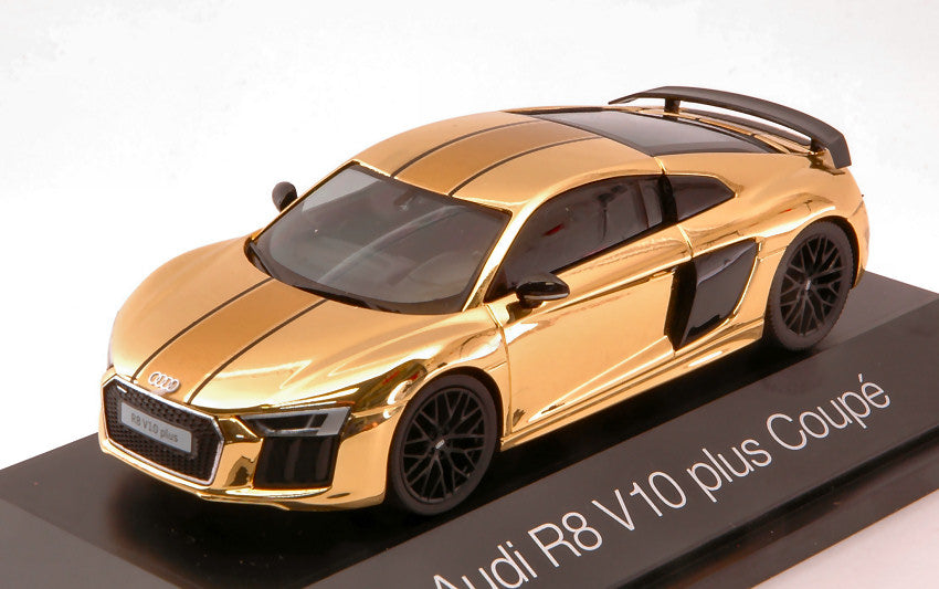 Herpa - AUDI R8 V10 PLUS COUPE' GOLD 1:43 - Cod. HP7151