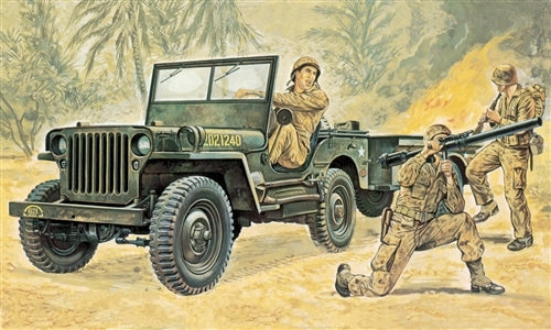 Italeri - WILLYS JEEP KIT 1:35 - Cod. IT0314