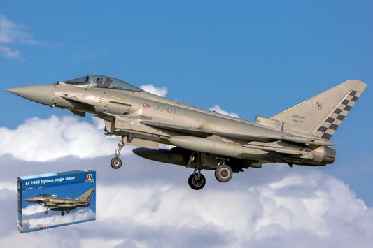 Italeri - EF-2000 TYPHOON SINGLE SEATER KIT 1:72 - Cod. IT1355