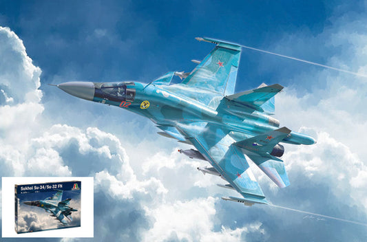 Italeri - SUKHOI SU-34/SU-32 FN KIT 1:72 - Cod. IT1379