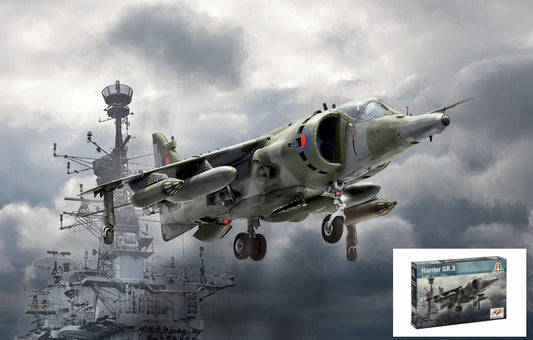 Italeri - HARRIER GR.3 KIT 1:72 - Cod. IT1401