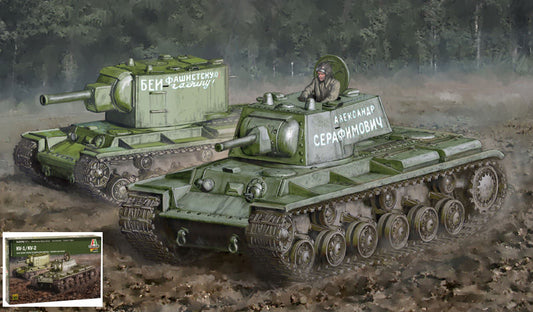 Italeri - KV-1/KV-2 KIT 1:56 - Cod. IT15763