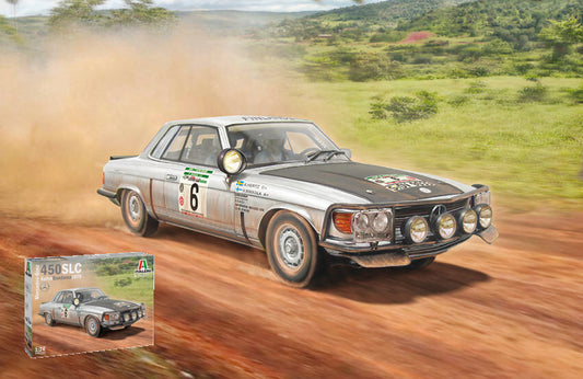 Italeri - MERCEDES 450 SLC RALLY BANDAMA 1979 KIT 1:24 - Cod. IT3632