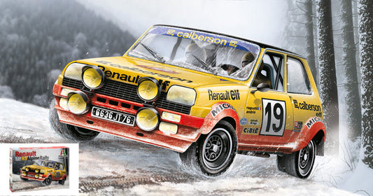 Italeri - RENAULT R5 ALPINE RALLY N.19 & 12 MONTE CARLO 1978 KIT 1:24 - Cod. IT3652