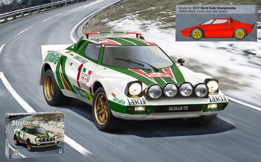 Italeri - LANCIA STRATOS HF 1974 KIT 1:24 - Cod. IT3654