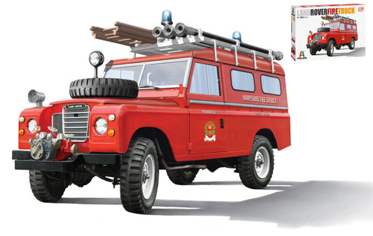 Italeri - LAND ROVER FIRE TRUCK KIT 1:24 - Cod. IT3660