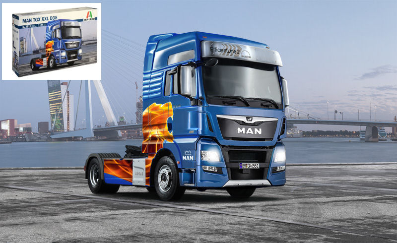 Italeri - MAN TGX XXL D38 KIT 1:24 - Cod. IT3916