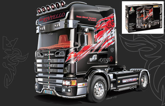 Italeri - SCANIA 164L TOPCLASS KIT 1:24 - Cod. IT3922