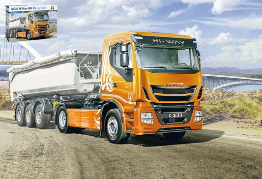 Italeri - IVECO HI-WAY 480 E5 LOW ROOF KIT 1:24 - Cod. IT3928