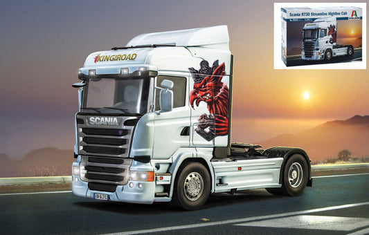 Italeri - SCANIA R730 STREAMLINE-HIGHLINE KIT 1:24 - Cod. IT3932