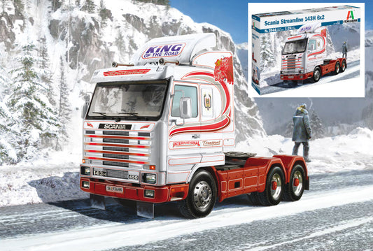 Italeri - SCANIA STREAMLINE 143 H 6x2 KIT 1:24 - Cod. IT3944