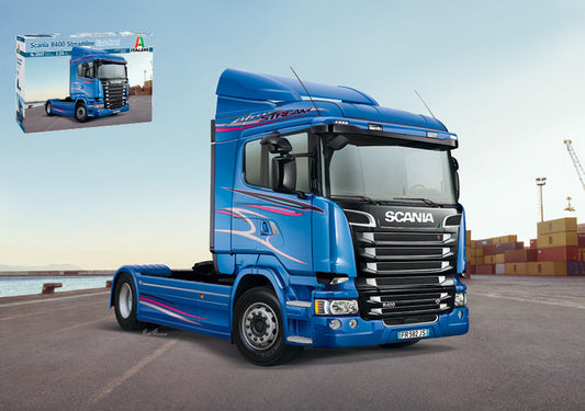 Italeri - SCANIA R400 STREAMLINE FLAT ROOF KIT 1:24 - Cod. IT3947