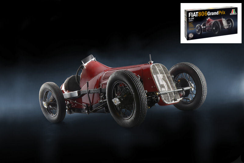 Italeri - FIAT 806 GRAND PRIX P.BORDINO 1927 N.15 WINNER MONZA MILANO GP KIT 1:12 - Cod. IT4702