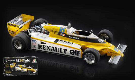 Italeri - RENAULT RE20 TURBO F1 KIT 1:12 - Cod. IT4707