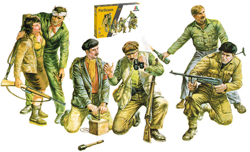 Italeri - PARTISANS KIT 1:35 - Cod. IT6556