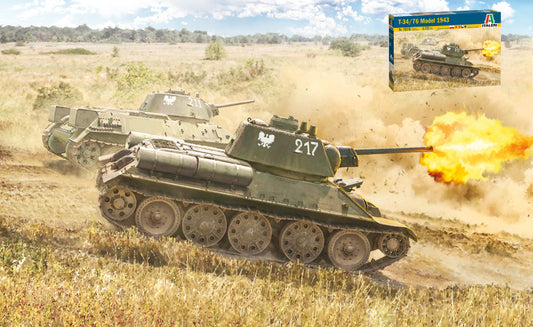 Italeri - T-34/76 MOD.43 KIT 1:72 - Cod. IT7078