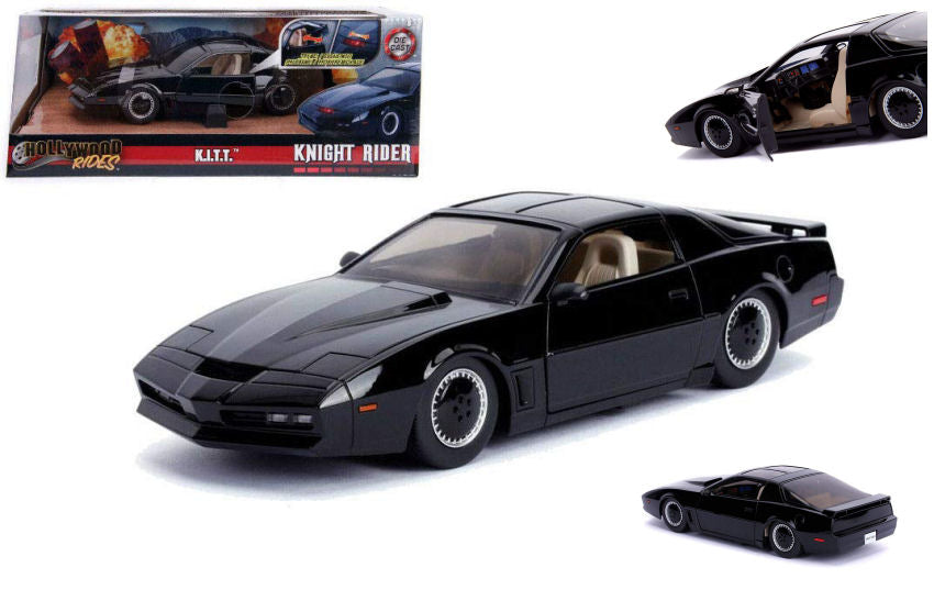 Jada Toys - K.I.T.T. "SUPERCAR" PONTIAC FIREBIRD 1982 W/LIGHTS cm 20 1:24 - Cod. JADA30086