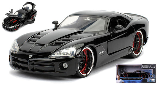 Jada Toys - LETTY'S DODGE VIPER SRT-10 FAST & FURIOUS BLACK 1:24 - Cod. JADA30731