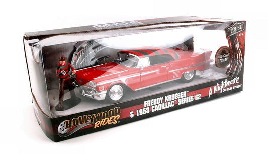 Jada Toys - CADILLAC SERIES 62 A NIGHTMARE W/FREDDY KRUEGER FIGURE 1:24 - Cod. JADA31102