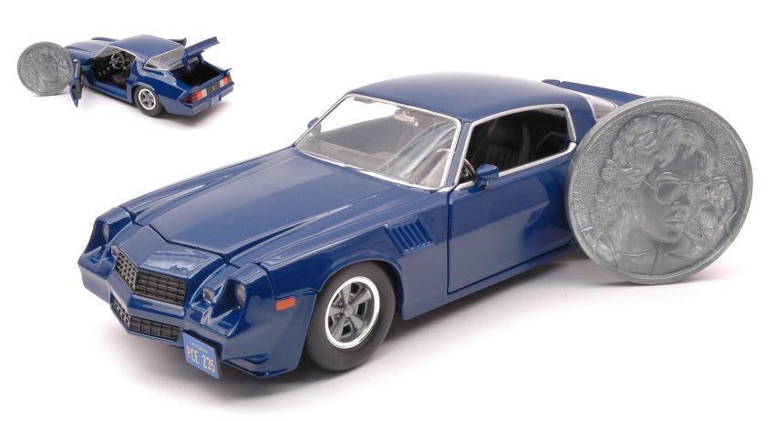 Jada Toys - CHEVY CAMARO Z28 BILLY'S STRANGER THINGS WITH COLLECTIBLE COIN 1:24 - Cod. JADA31110