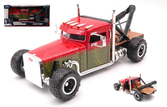 Jada Toys - HOBBS & SHAW CUSTOM PETERBILT TRUCK "FAST & FURIOUS" 1:24 - Cod. JADA32089