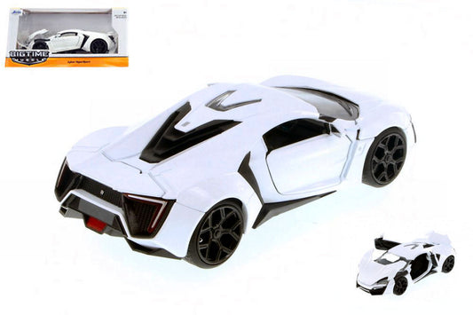 Jada Toys - LYKAN HYPERSPORT 2013 GLOSS WHITE 1:24 - Cod. JADA98028