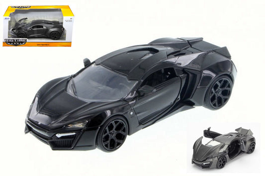 Jada Toys - LYKAN HYPERSPORT 2013 GLOSS BLACK 1:24 - Cod. JADA98074